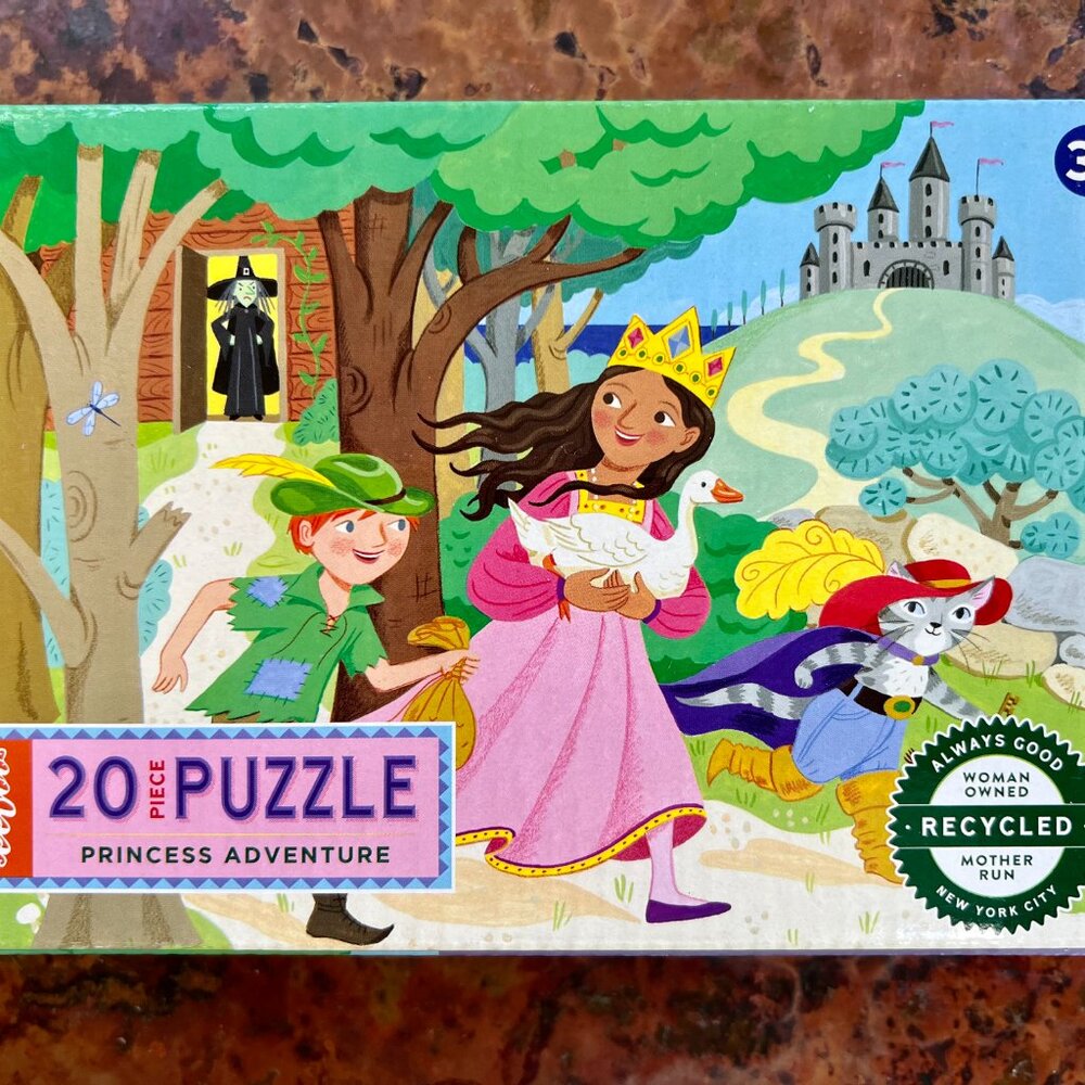 FIRM! Two-sided "Princess Adventure" Puzzle 20 Pc.